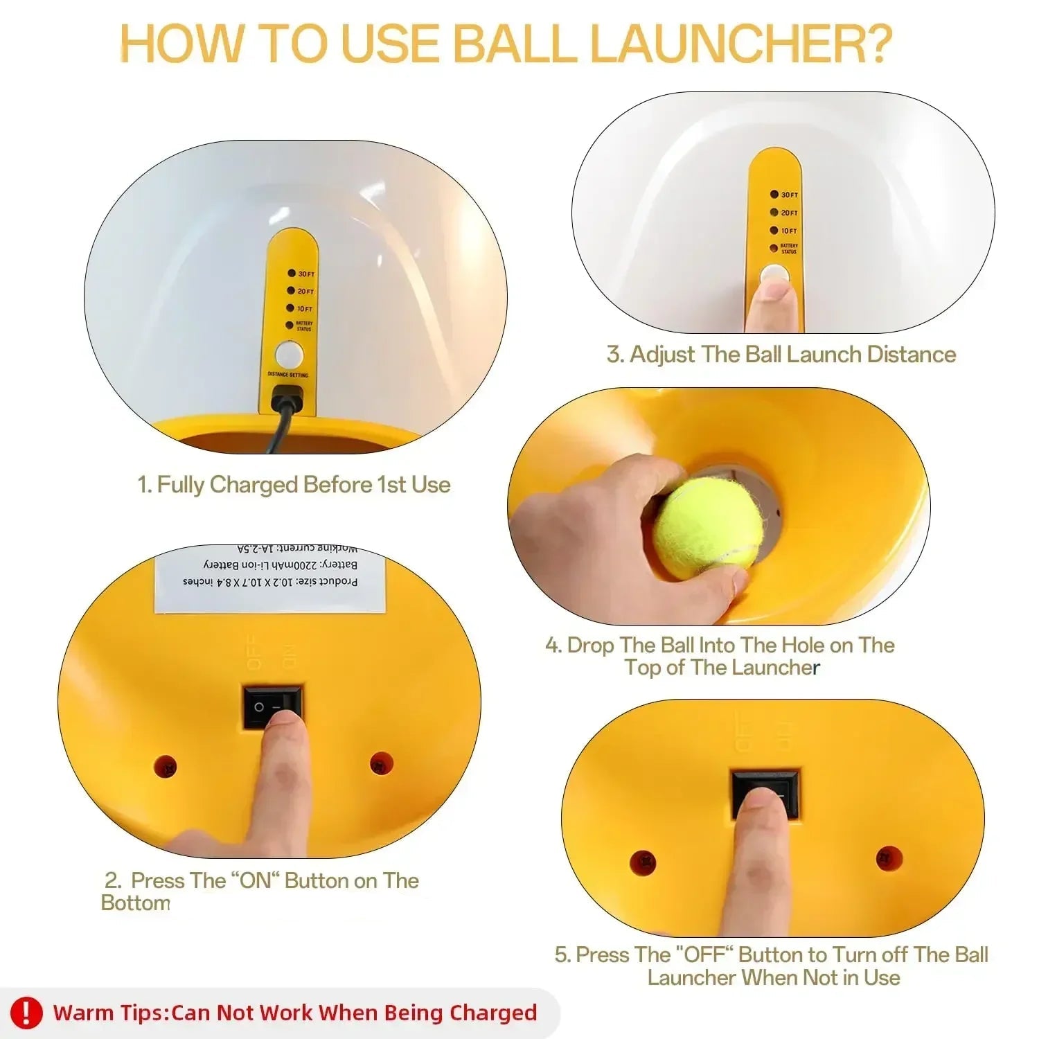 Tennis Ball Launcher