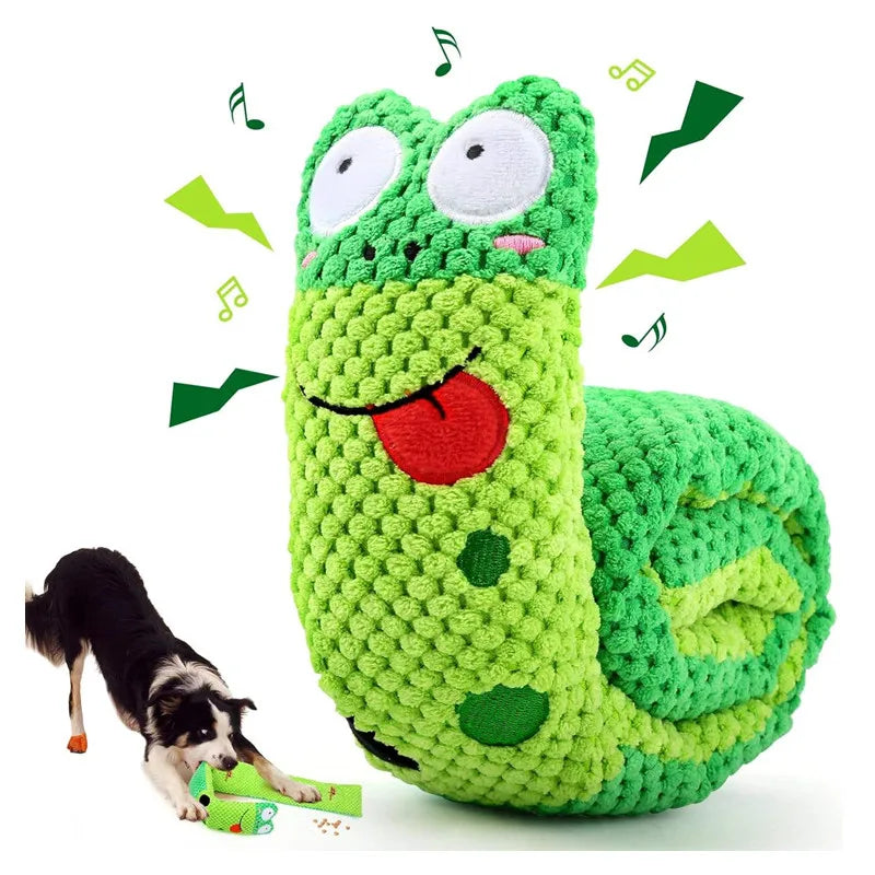 Snail Puzzle Feeder Interactive Dog Toy
